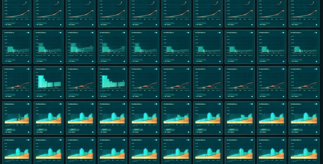Portfolio analytics dashboard showing multi-property exposure summary with geographic heat map, valuation drift chart, and rollover timeline for a commercial real estate portfolio